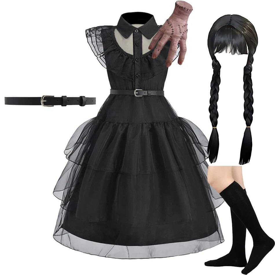 Summer Clothing Kids - Fantasia Infantil para Meninas, Vestido de