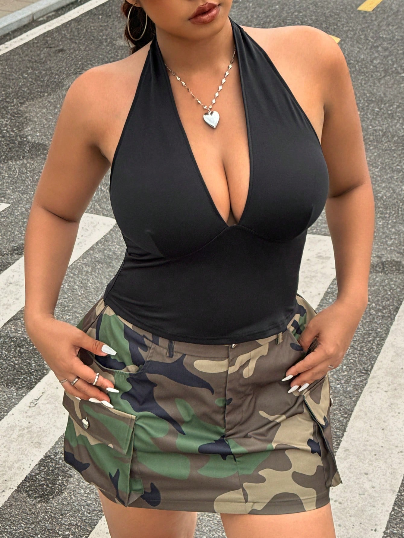 Summer Clothing Plus Size - Nova Moda, Cor Sólida, Tamanho Grande,