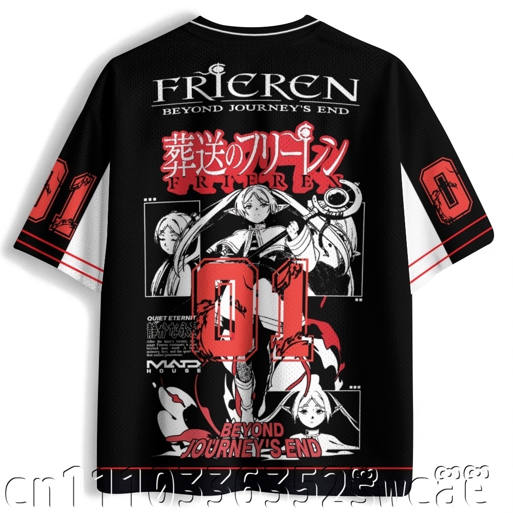 Summer Clothing Affordable - Nova Camiseta Oversized 2026 Frieren Anime