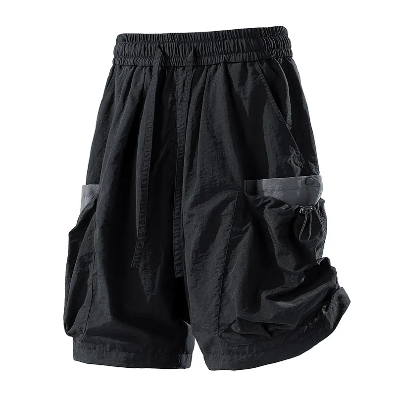 Summer Clothing Plus Size - Bermudas Masculinas Soltas Tamanho Grande com