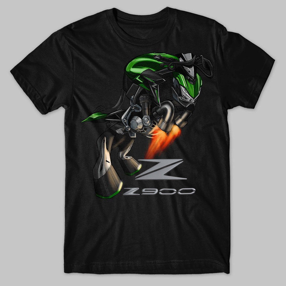 Summer Japanese Clothing - Clássico japonês motocicleta z900 bull inspiração