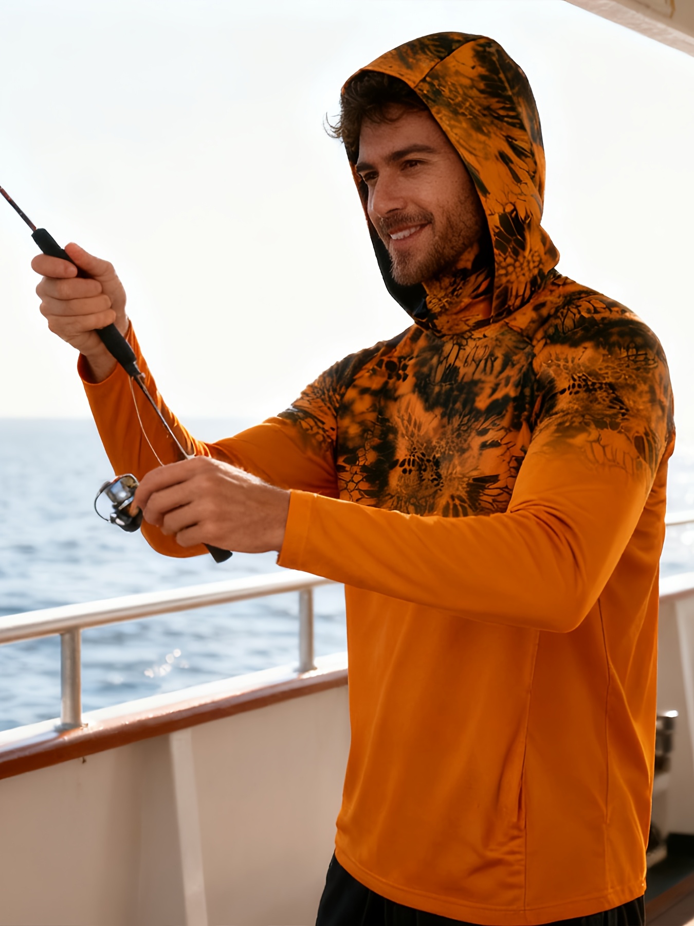 Summer Clothing For A Beach - Camisa de Pesca com Proteção UV