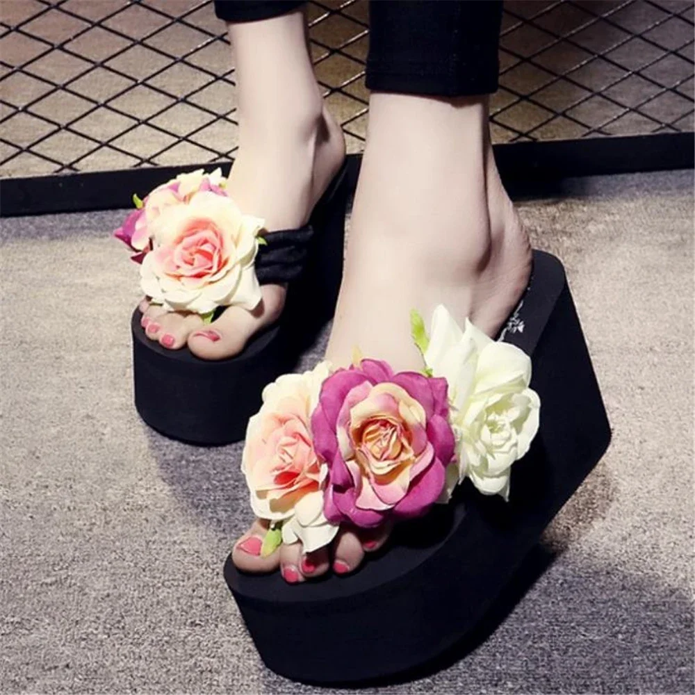 Summer Clothing Korea - Sapatos femininos venda quente solod cunha