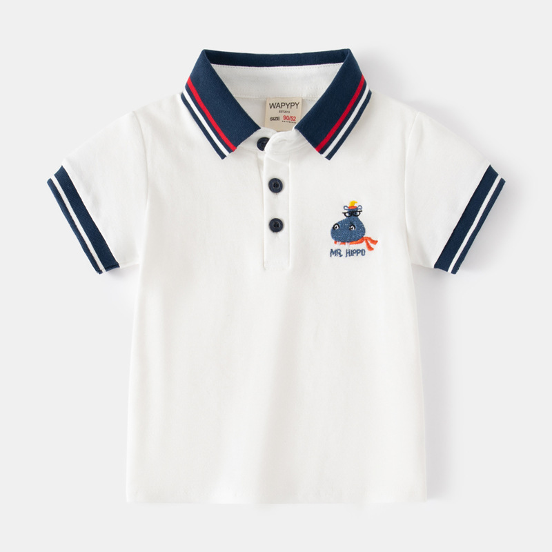 Summer Clothing Toddler - Baby Boy Toddler Camisas Polo, Roupas