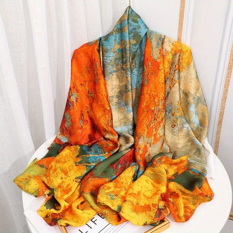 Summer Clothing Hijab - Moda 180x90cm lenço de seda cetim