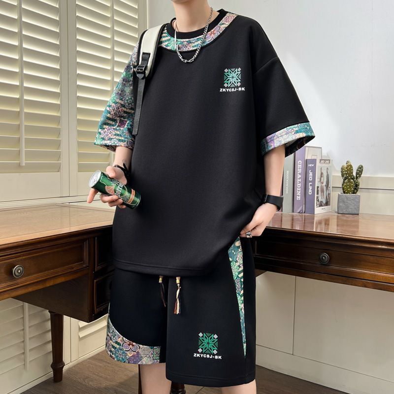 Summer Clothing Korea - 2026 Novo Conjunto Masculino Oversized M-6XL,