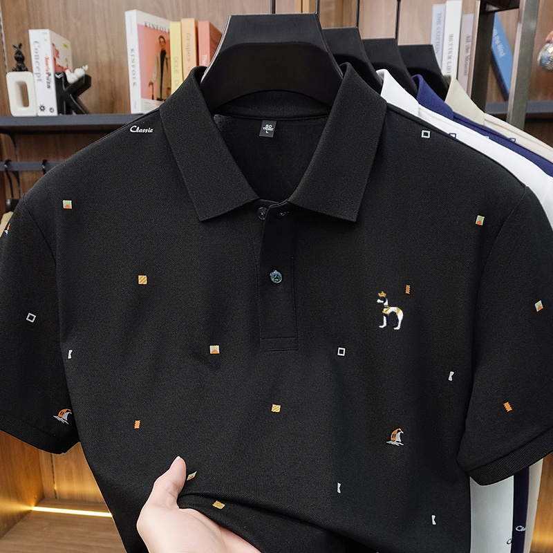 Camisa Polo Masculina de Luxo  - Summer Clothing Affordable avaliação e preço