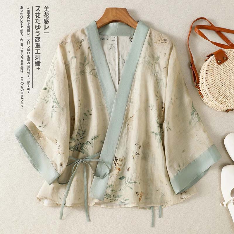 Cardigã Curto Estampado Floral - Summer Clothing Wraps avaliação e preço
