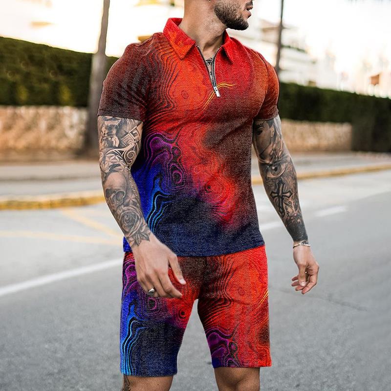 Conjunto de Camisa Polo com Zí - Summer Clothing For A Beach avaliação e preço