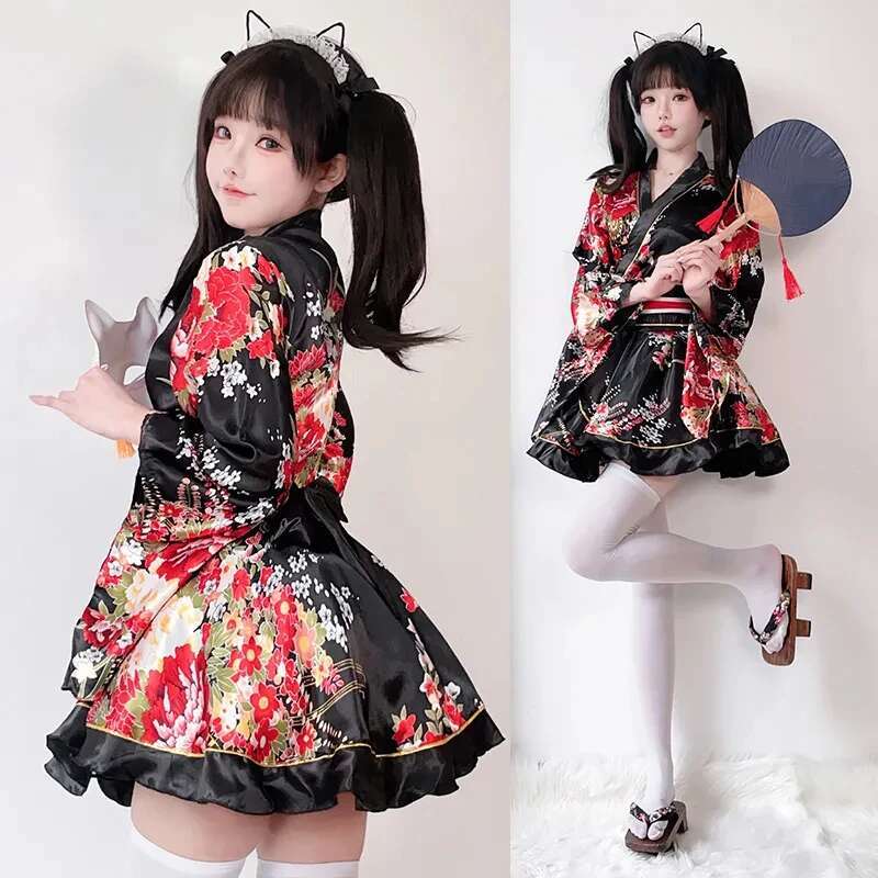 Vestido quimono japonês modifi - Summer Japanese Clothing avaliação e preço