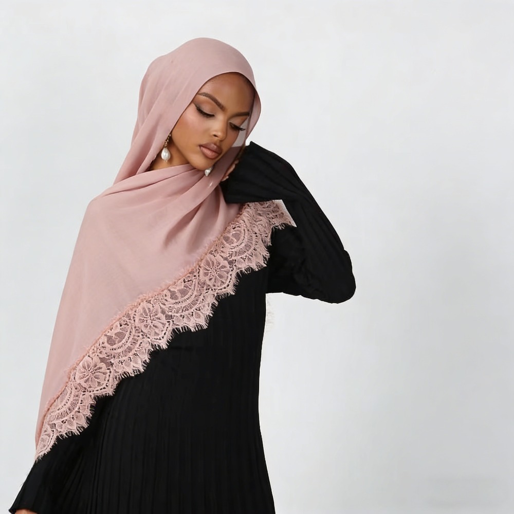 Novo Lenço Hijab de Algodão e  - Summer Clothing Hijab avaliação e preço