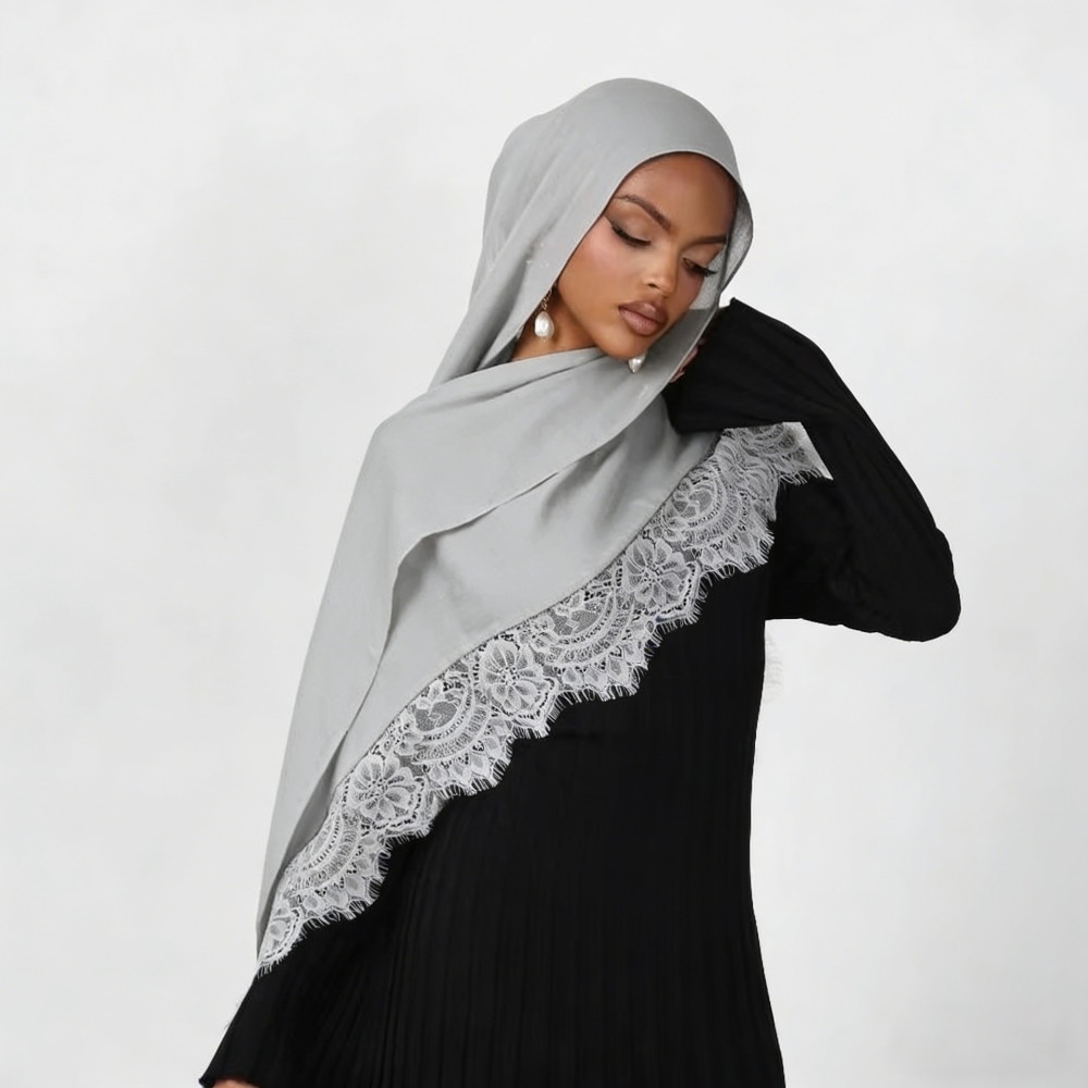 Novo Lenço Hijab de Algodão e  - Summer Clothing Hijab avaliação e preço