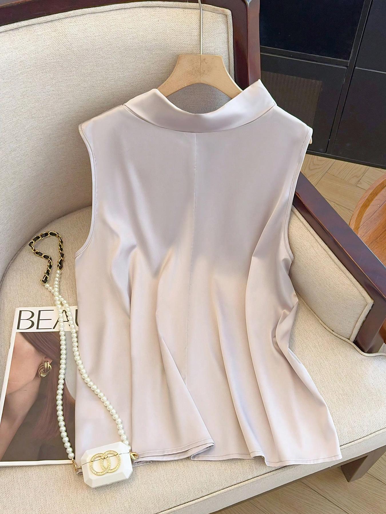 【Tamanhos Grandes】 Top de cor  - Summer Clothing Plus Size avaliação e preço
