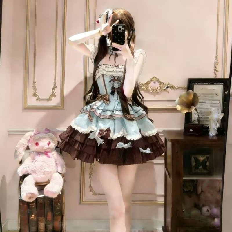 Novo Conjunto de Vestido JK Ja - Summer Japanese Clothing avaliação e preço