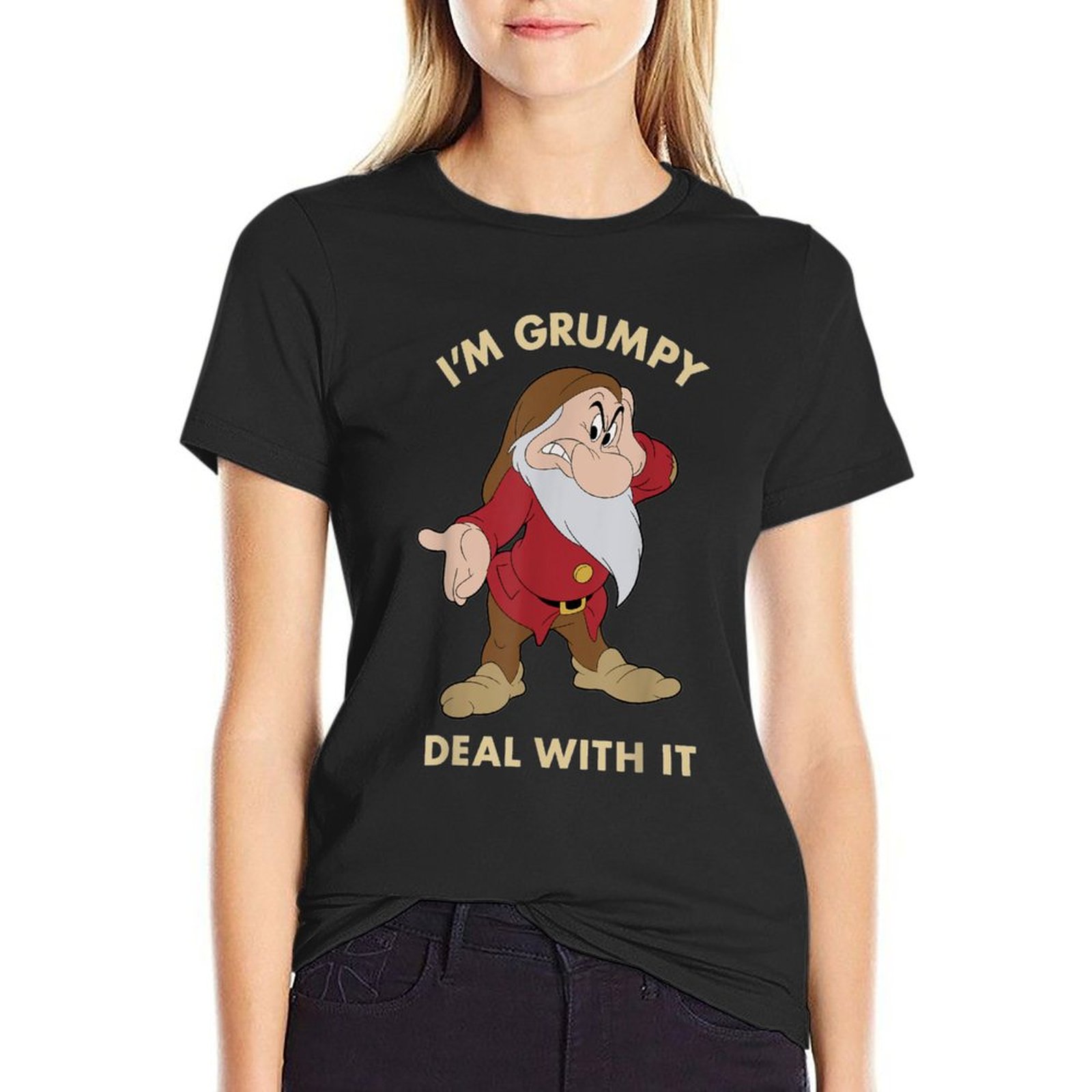 I'm Grumpy Deal with It T-Shir - Summer Clothing Deals avaliação e preço