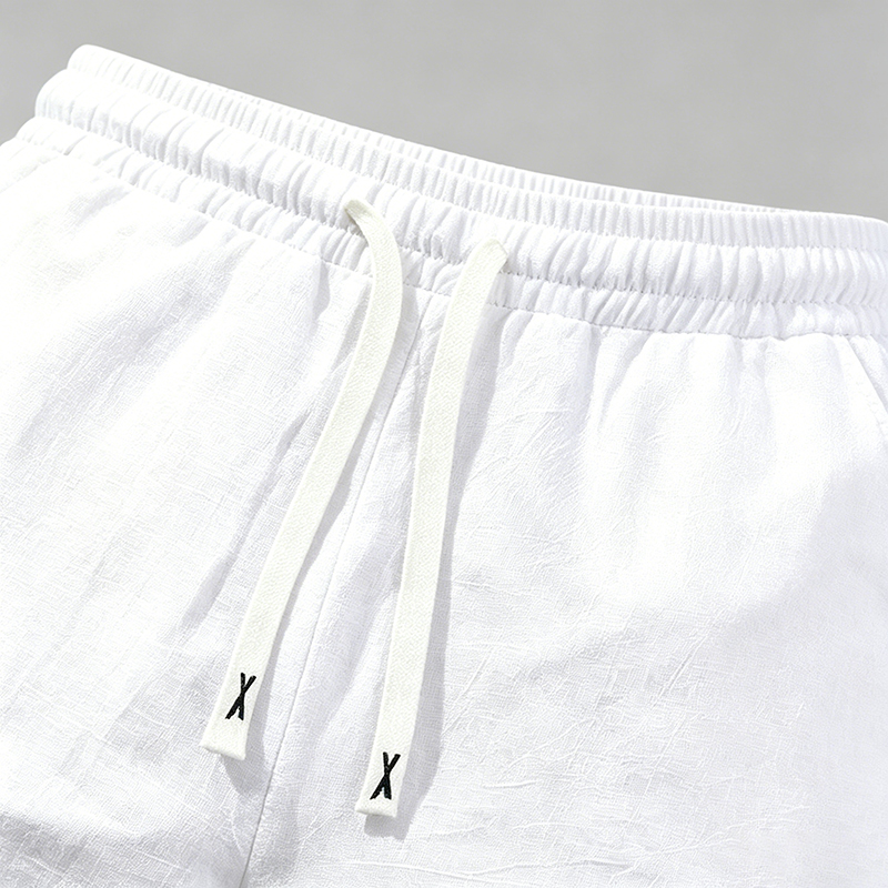 Bermudas Cargo Masculinas de L - Linen Shorts Men avaliação e preço