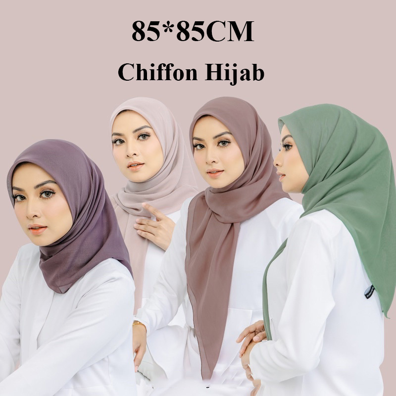 Hijab pesado de chiffon femini - Summer Clothing Hijab avaliação e preço