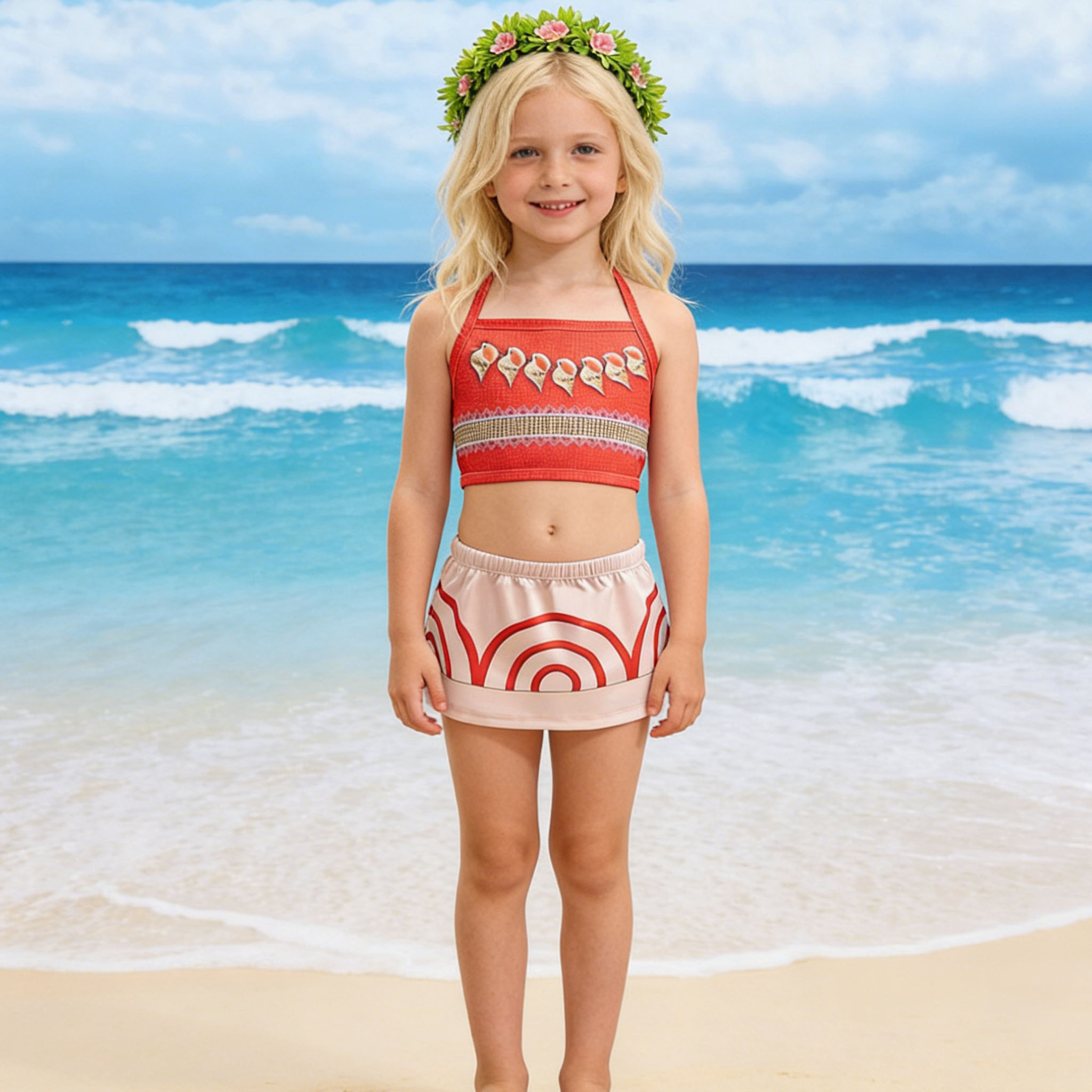 Fantasia de Praia Tropical par - Summer Clothing Toddler avaliação e preço