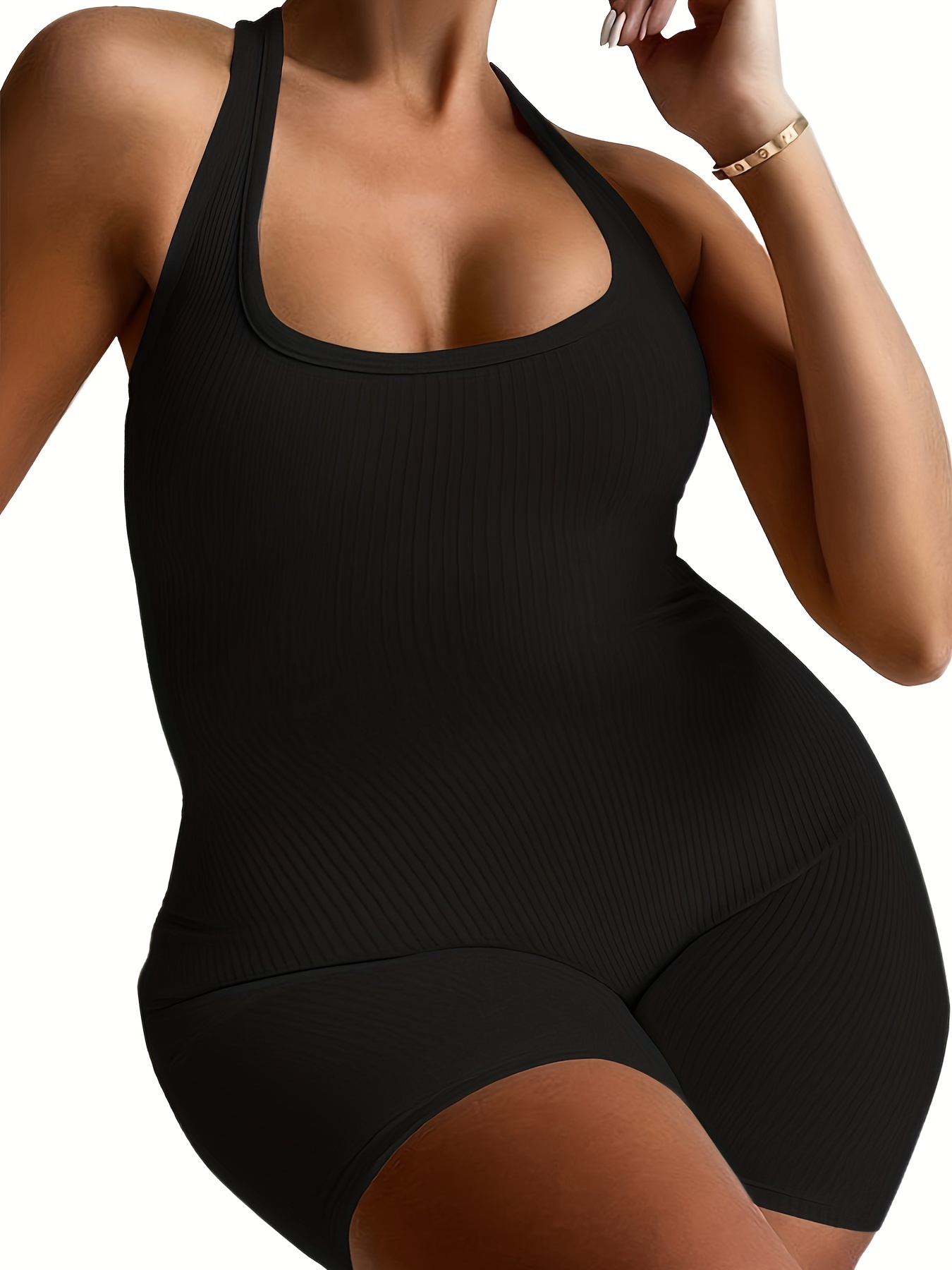 Macacão esportivo de cabeçada  - Summer Clothing Plus Size avaliação e preço