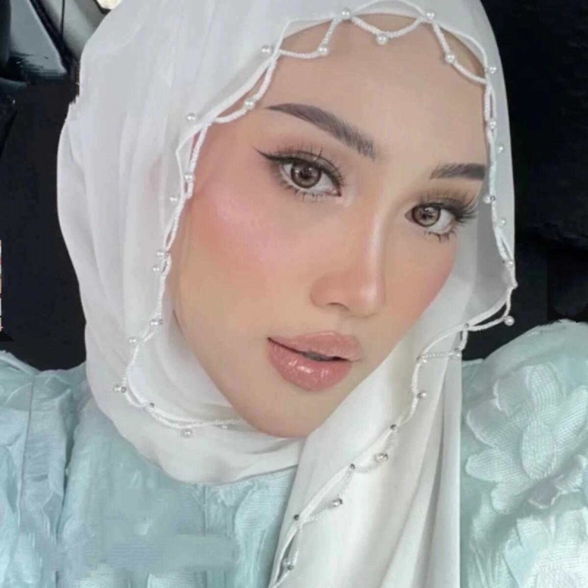 Lenço Hijab Liso de Chiffon Pé - Summer Clothing Hijab avaliação e preço