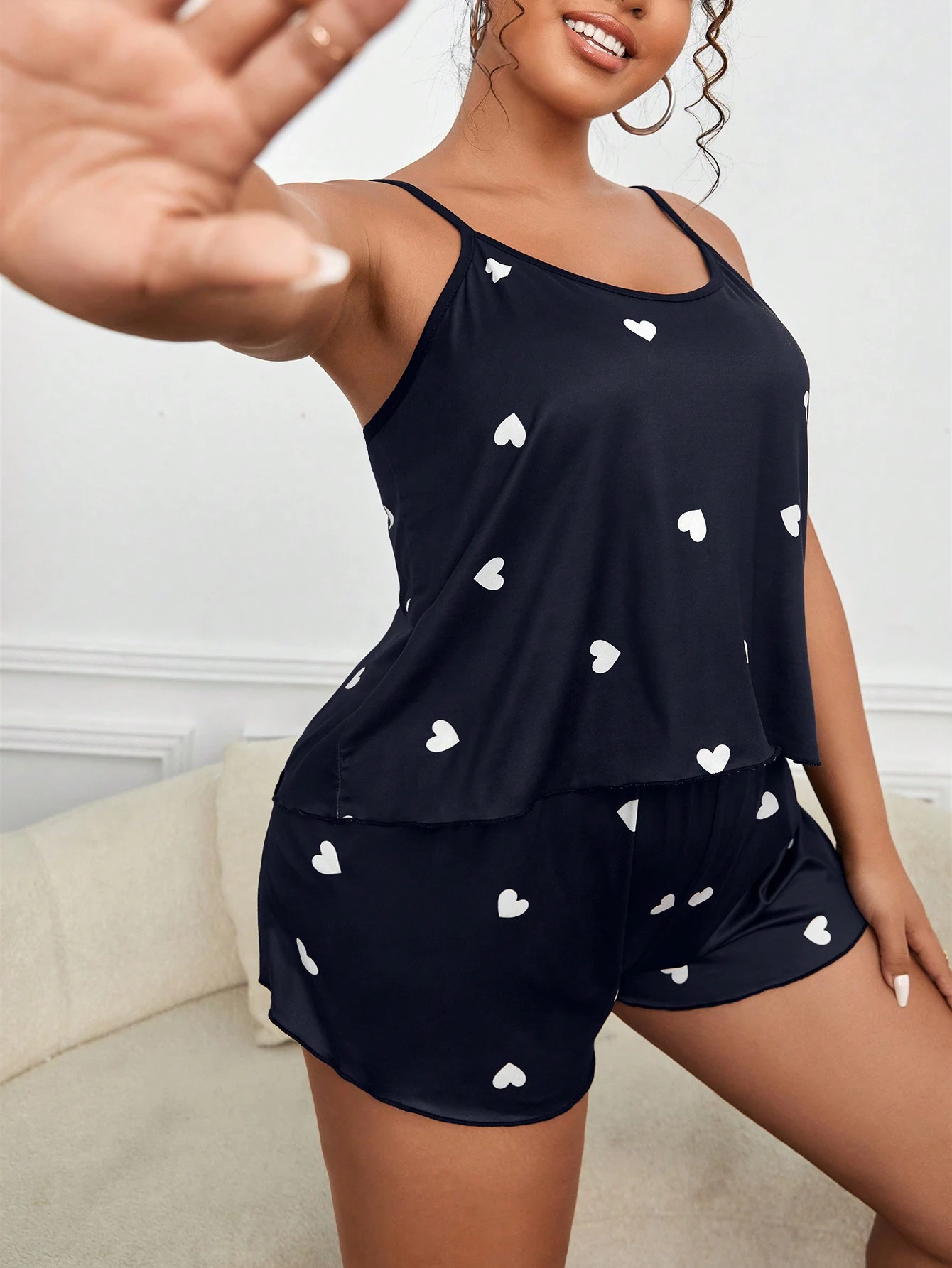 Conjunto de pijamas femininos, - Summer Clothing Plus Size avaliação e preço