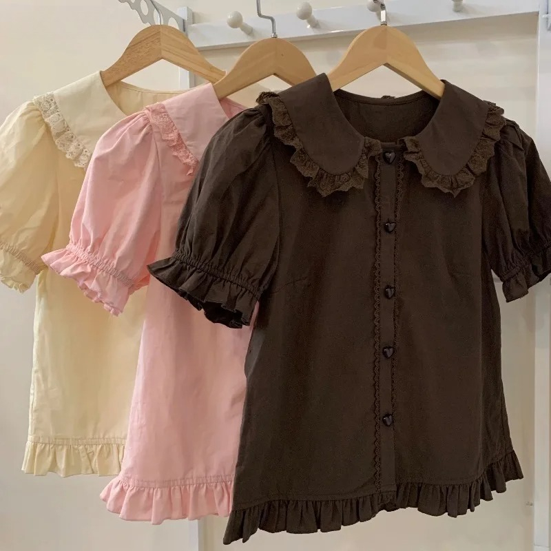 Verão japonês kawaii lolita ca - Summer Clothing Kids avaliação e preço
