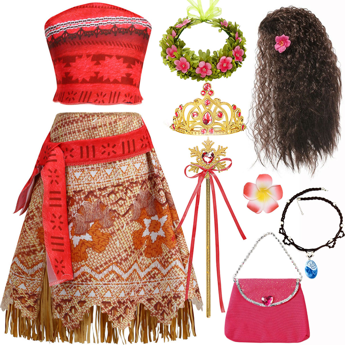 Moana estilo clássico vestidos - Summer Clothing Kids avaliação e preço