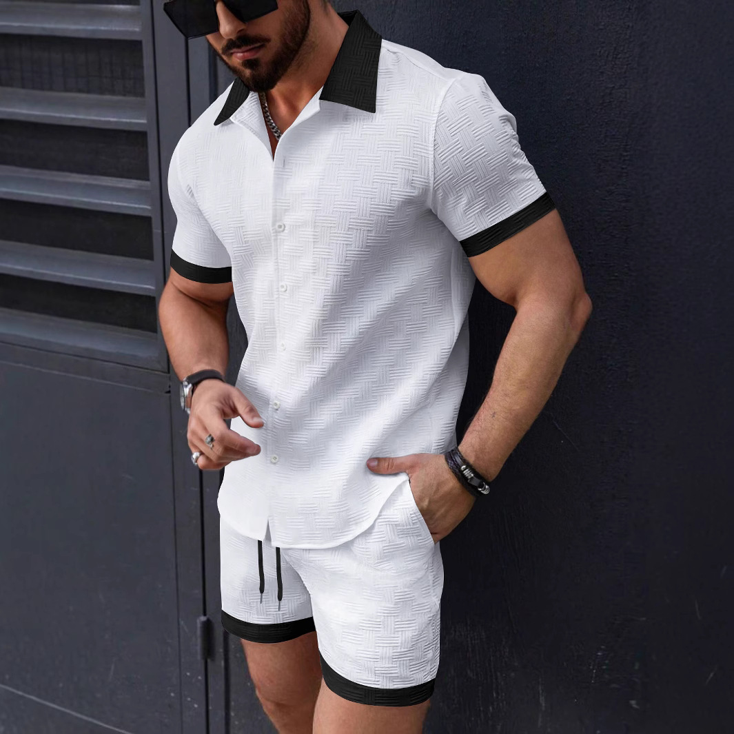 Conjunto de roupa masculina da - Linen Shorts Men avaliação e preço