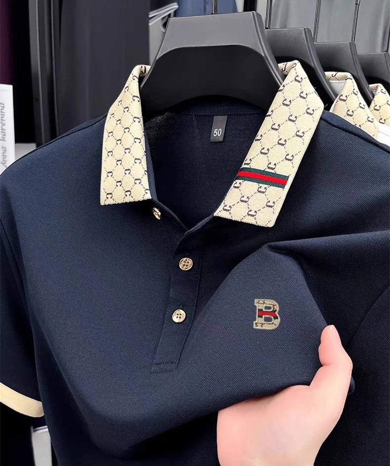 Camisa polo masculina de manga - Summer Clothing Men Linen avaliação e preço