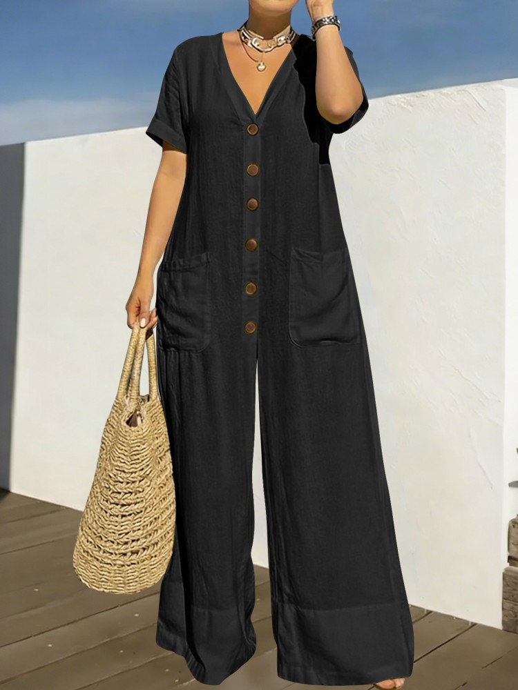 Macacão Feminino Plus Size Azu - Summer Clothing Plus Size avaliação e preço