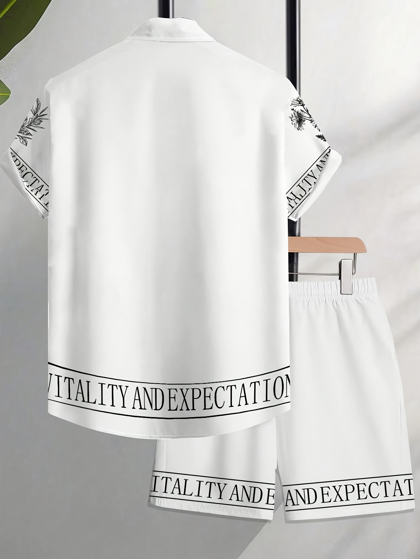 Conjunto de Camisa e Shorts Ma - Summer Clothing For A Beach avaliação e preço