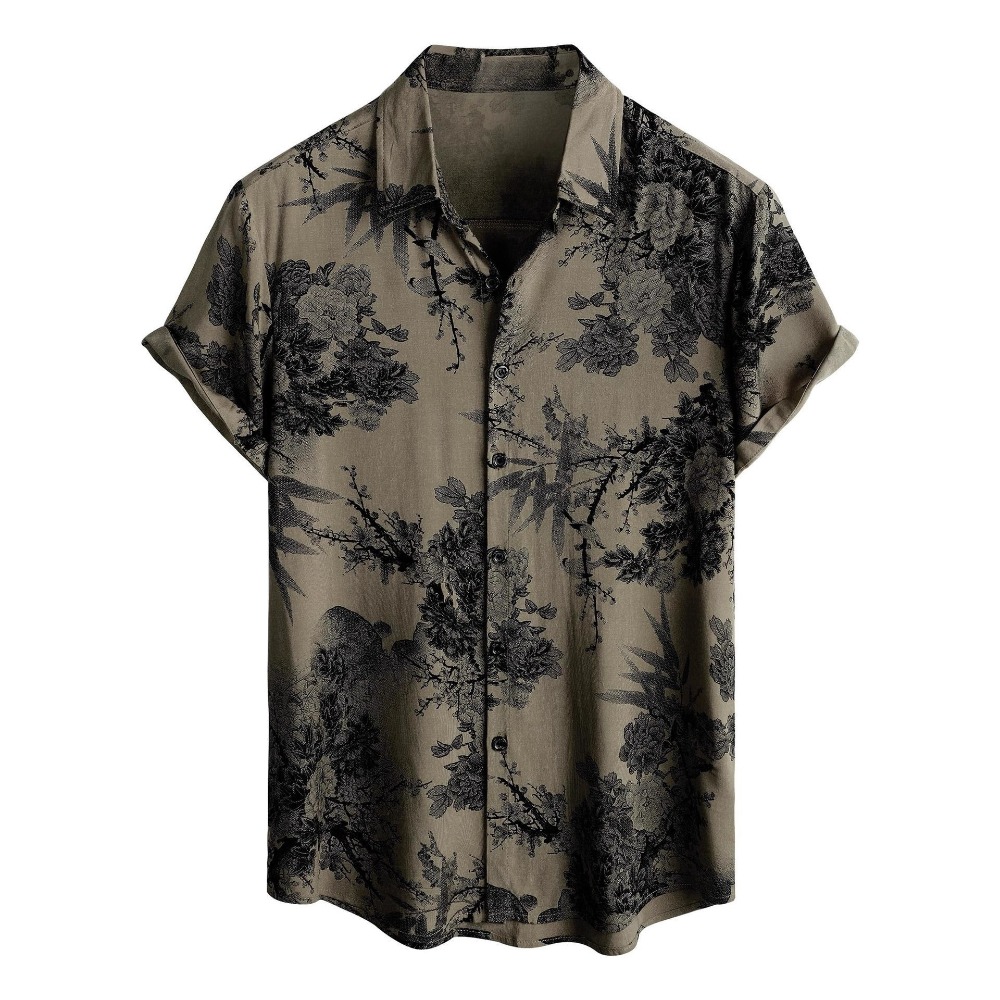 Camisa Retro Japonesa de Verão - Summer Japanese Clothing avaliação e preço