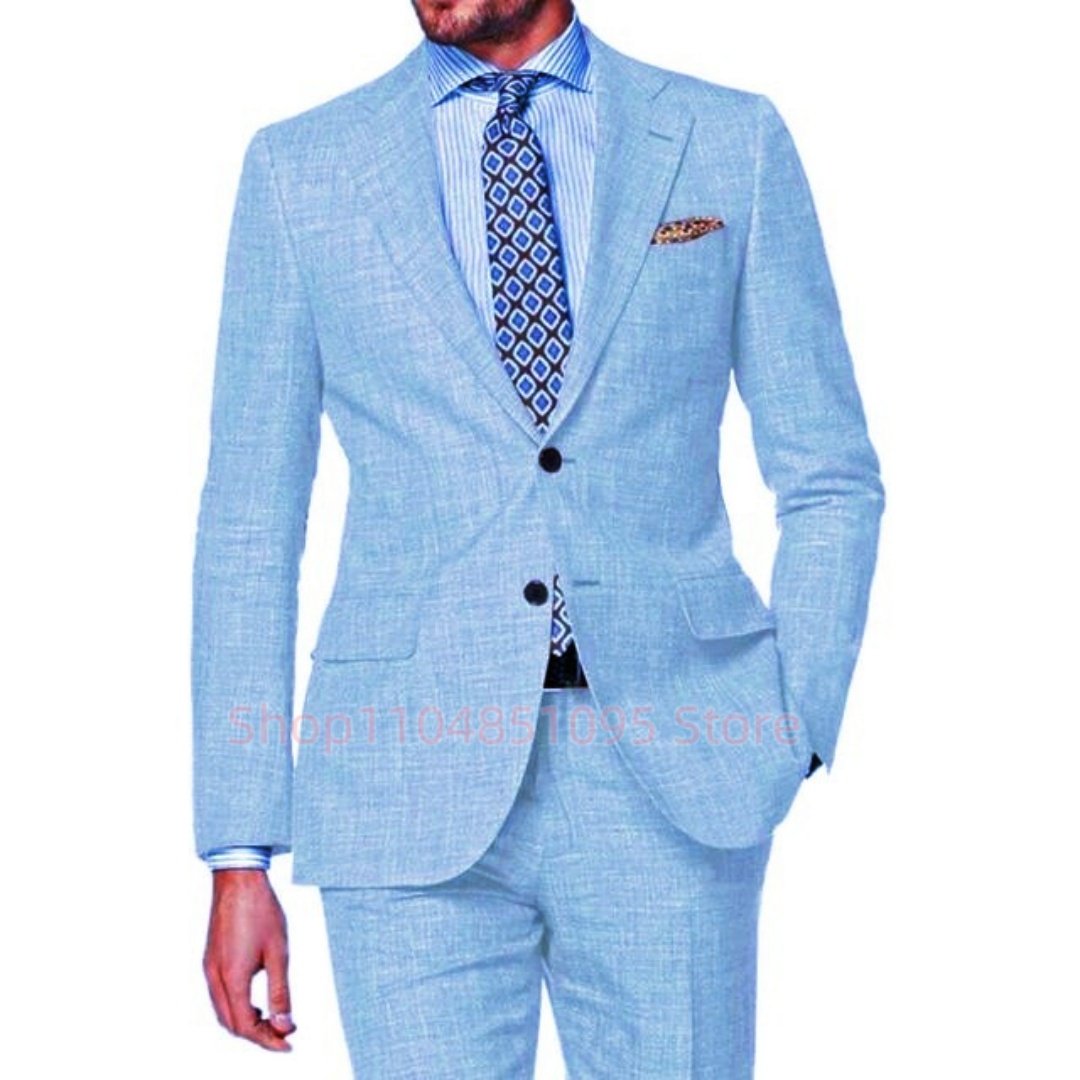 Ternos Masculinos de Linho Bra - Summer Clothing Men Linen avaliação e preço