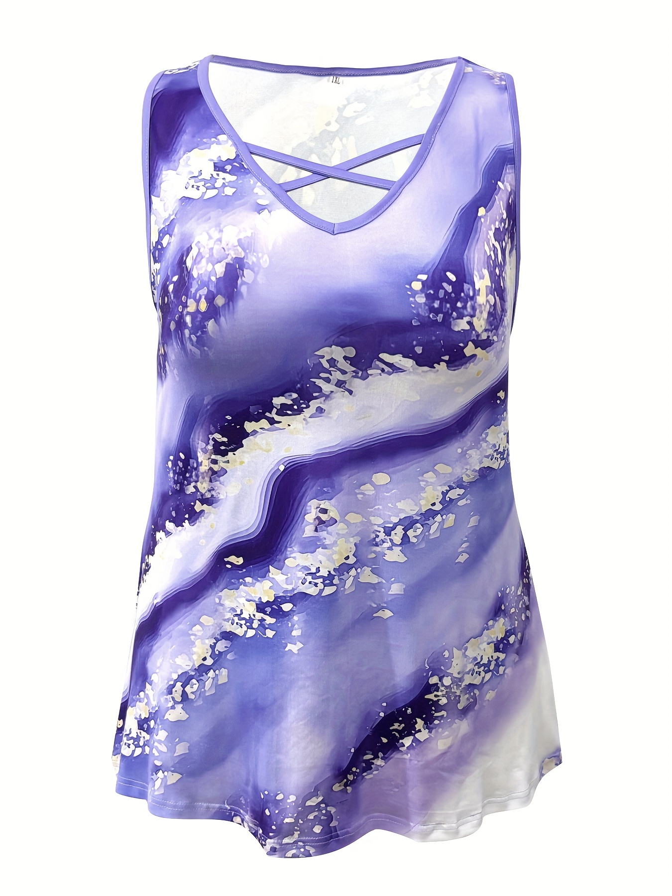 Plus size mármore impressão re - Summer Clothing Plus Size avaliação e preço