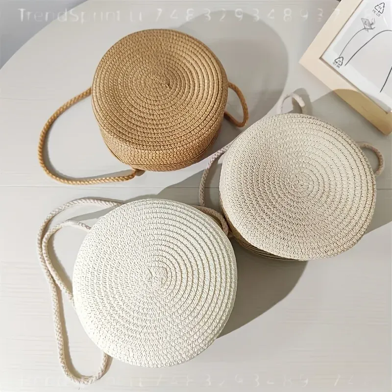 Bolsa Transversal Redonda de R - Beach Bag Straw avaliação e preço