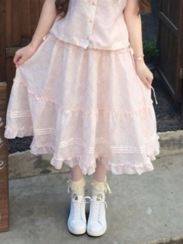 Conjunto Feminino de 2 Peças:  - Summer Japanese Clothing avaliação e preço