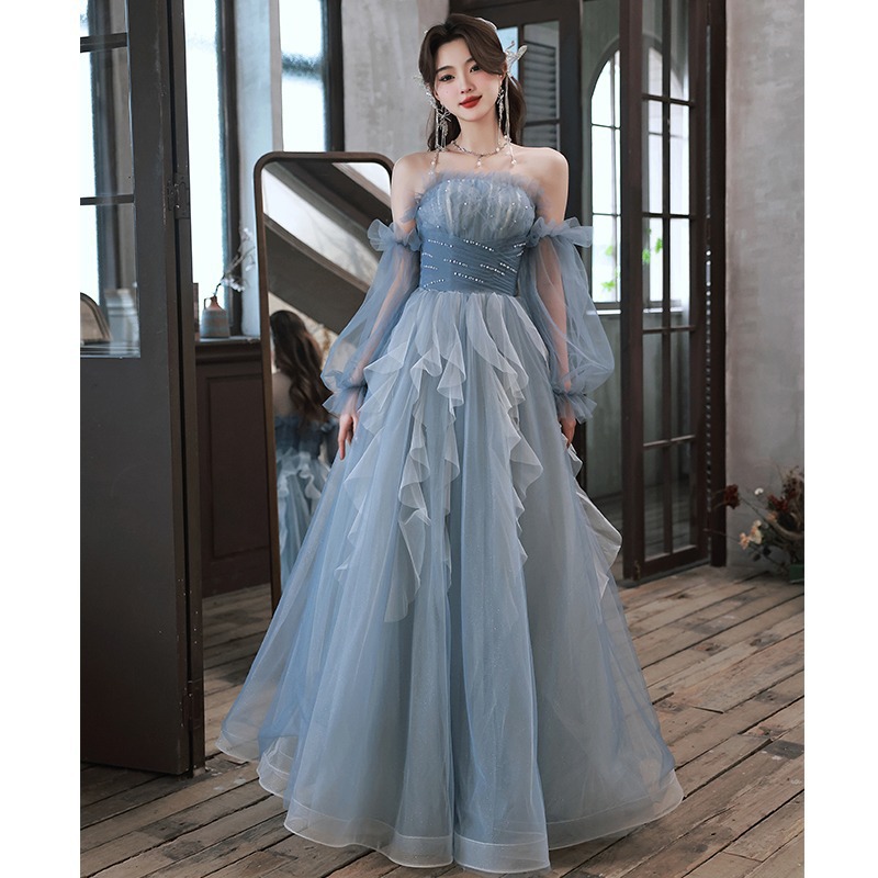 Vestido de Gala Estilo Mori pa - Summer Clothing Affordable avaliação e preço