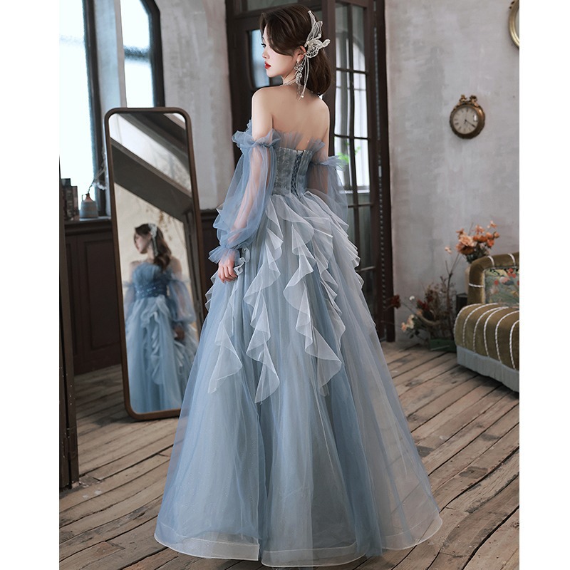 Vestido de Gala Estilo Mori pa - Summer Clothing Affordable avaliação e preço