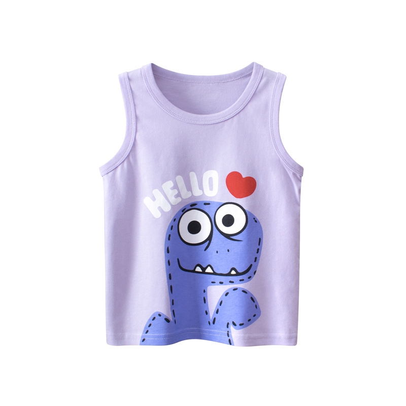 Coletes infantis de dinossauro - Summer Clothing Toddler avaliação e preço
