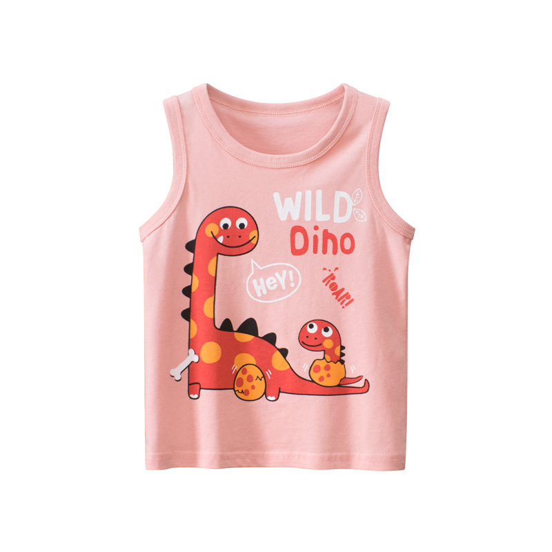 Coletes infantis de dinossauro - Summer Clothing Toddler avaliação e preço